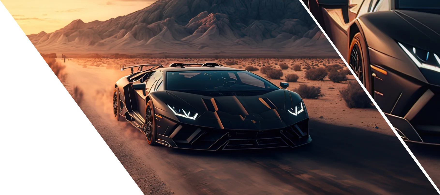 Black Lamborghini